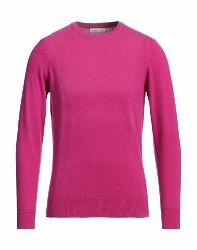 Rossopuro Man Sweater Magenta Cashmere Cover