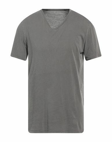 American Vintage Man T-shirt Grey Cotton Cover