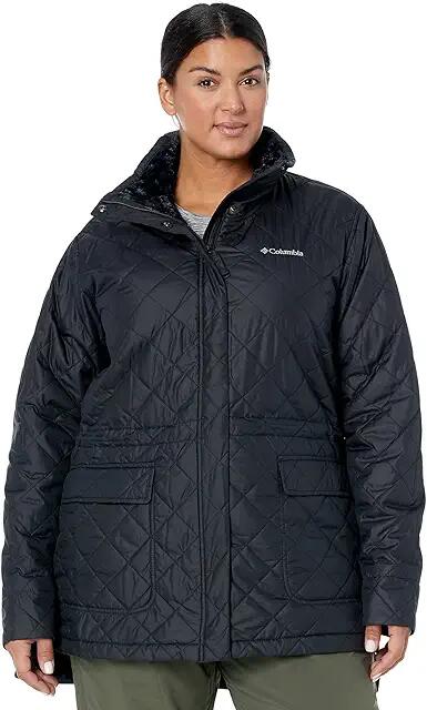 Columbia Copper Crest Novelty Jacket (Black) Women's Clothing Cover