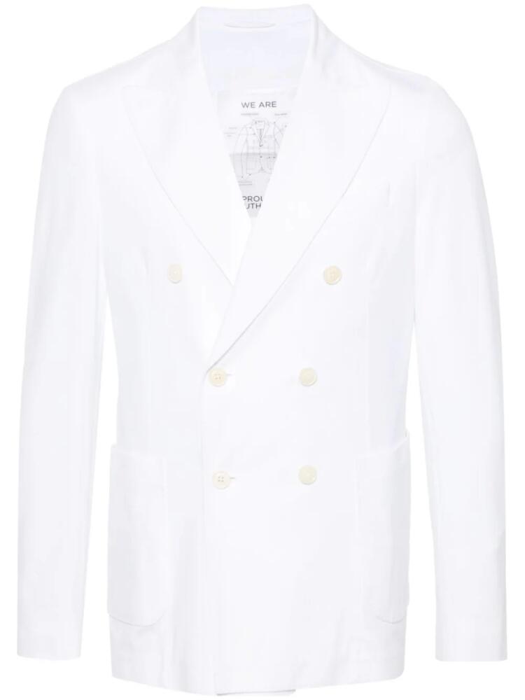 Circolo 1901 double-breasted blazer - White Cover