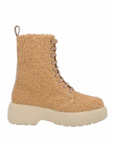 Nila & Nila Woman Ankle boots Camel Textile fibers Cover