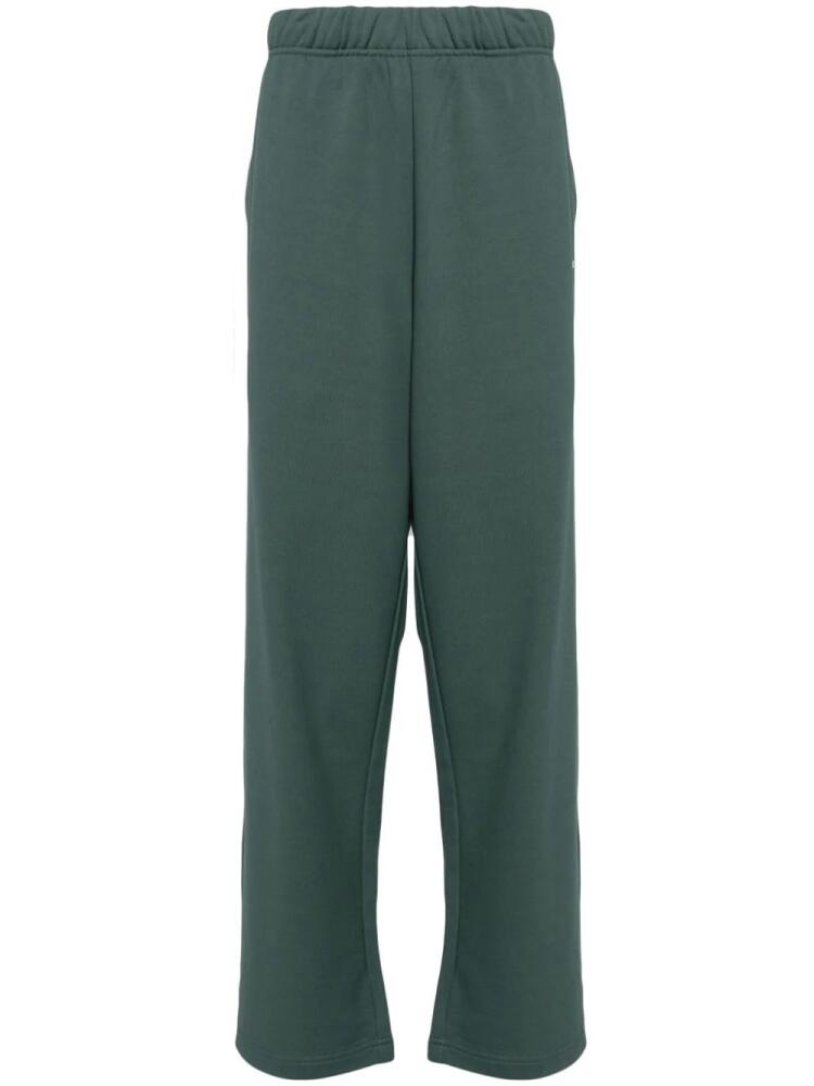 CHOCOOLATE logo-print cotton track pants - Green Cover