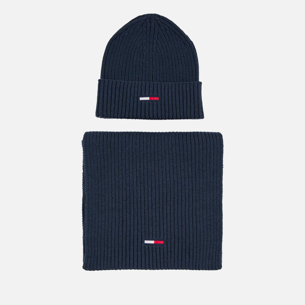 Tommy Jeans Cotton-Blend Beanie & Scarf Gift Set Cover