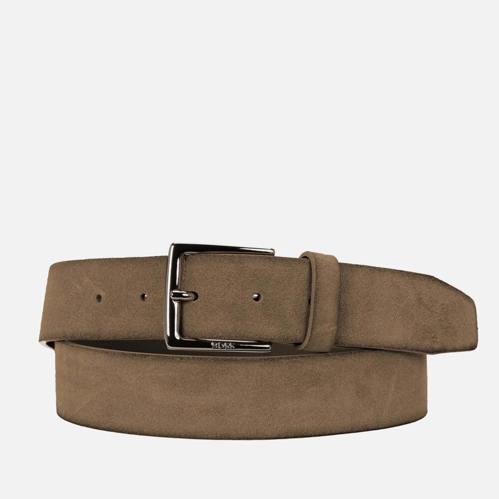 BOSS Black Rummi Suede Belt Cover