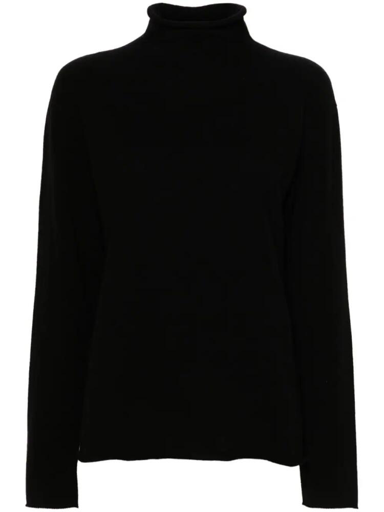 Jil Sander roll-neck cashmere jumper - Black Cover