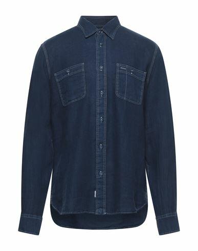 Blauer Man Shirt Blue Linen Cover