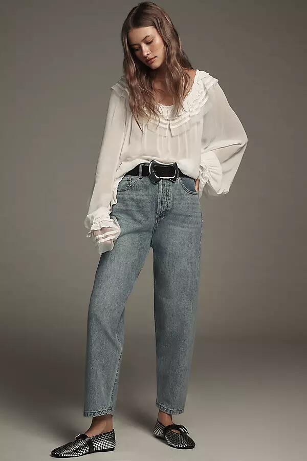 Favorite Daughter The Nikki High-Rise Barrel Jeans Cover