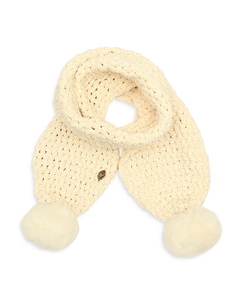 Kurt Geiger London Chunky Chenille Pom Scarf Cover