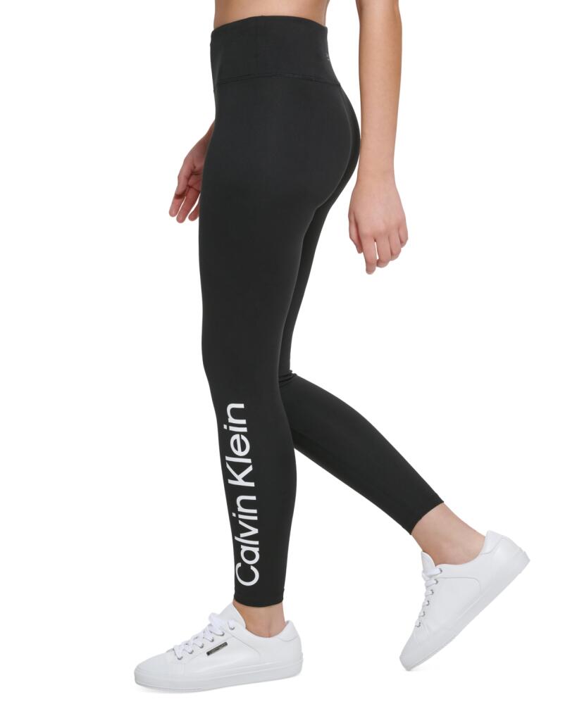 Calvin Klein Performance Women's High-Rise 7/8 Leggings - White Cover