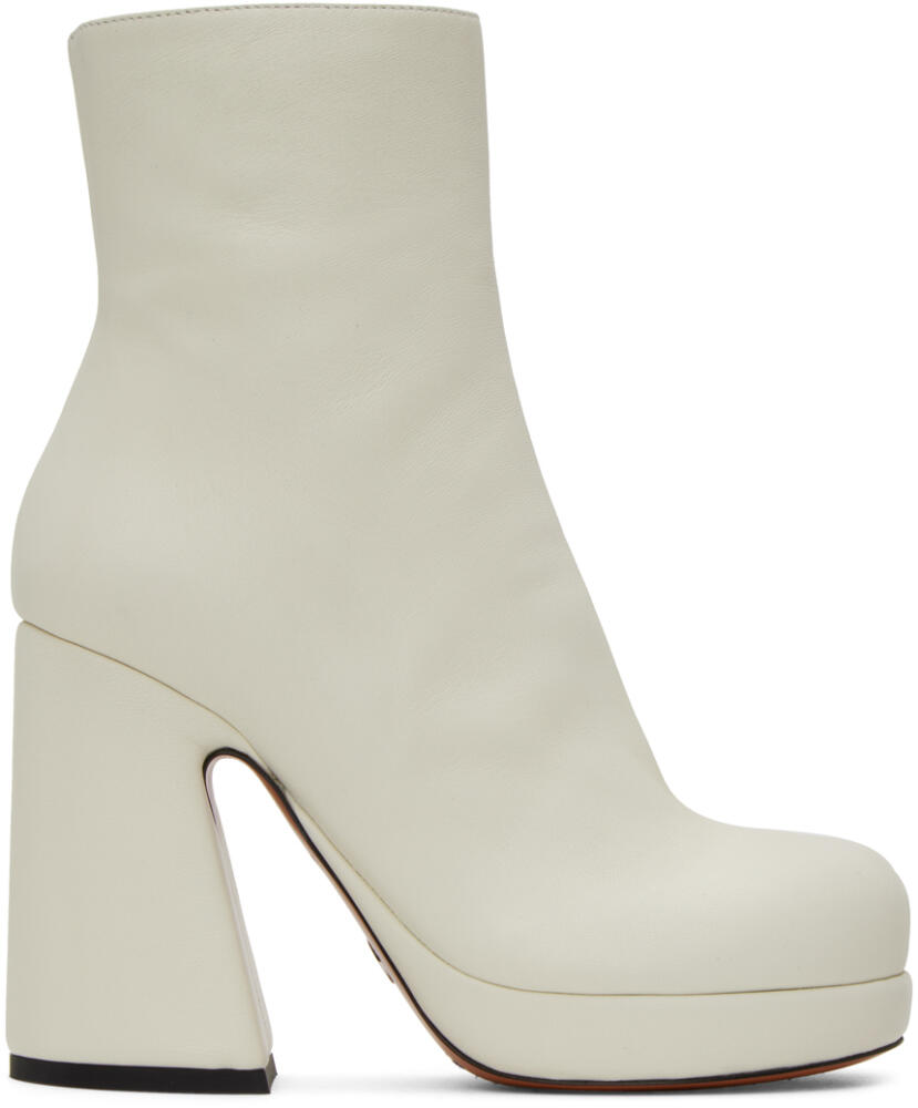 Proenza Schouler Off-White Forma Platform Boots Cover