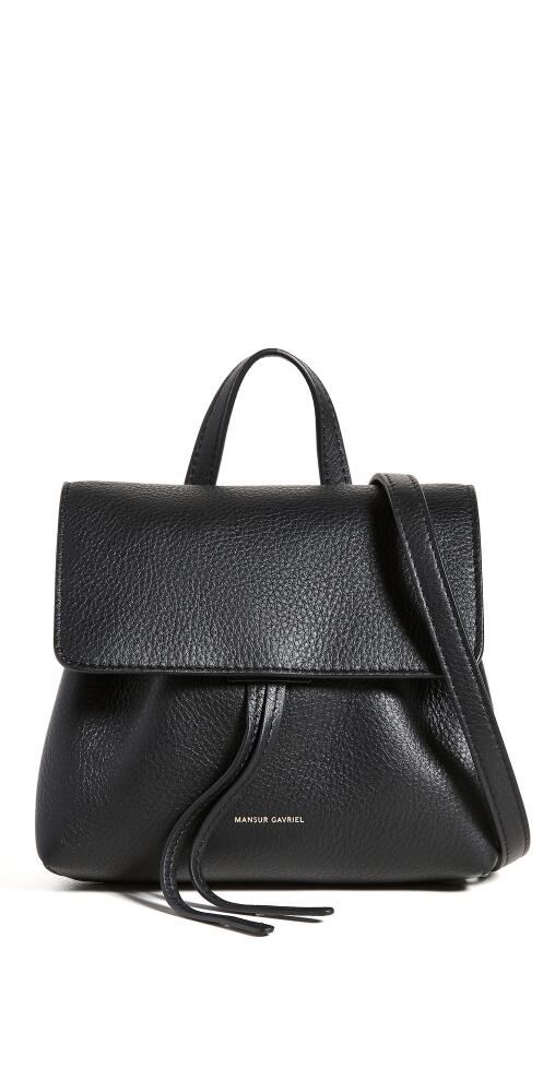 Mansur Gavriel Mini Soft Lady Bag Black Cover