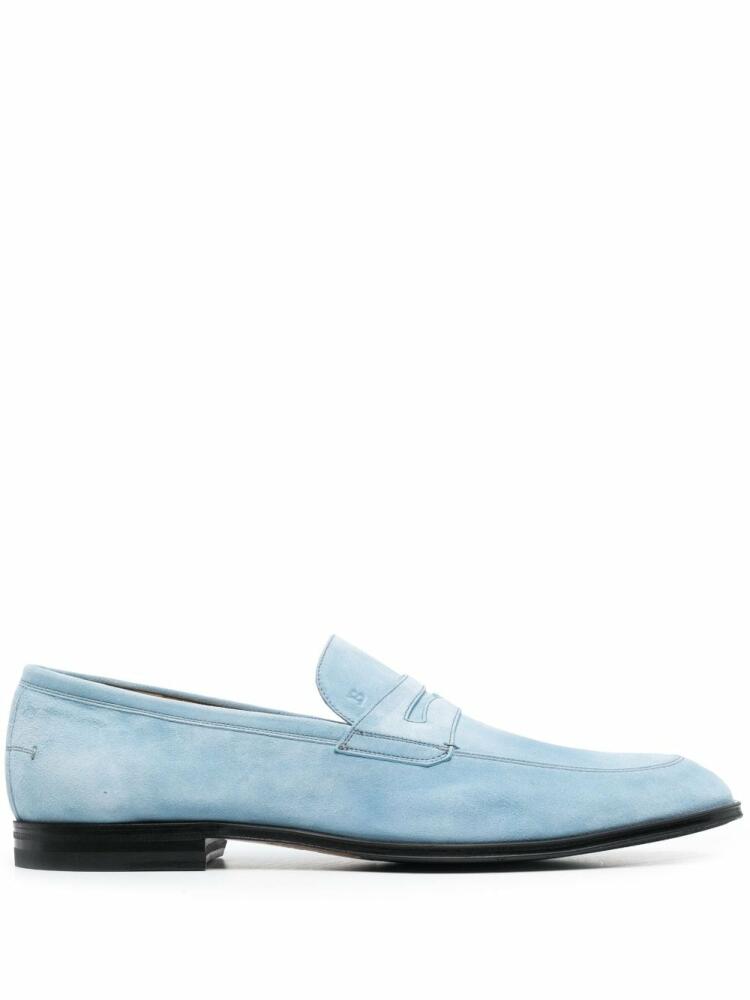 Bally Webb leather loafers - Blue Cover