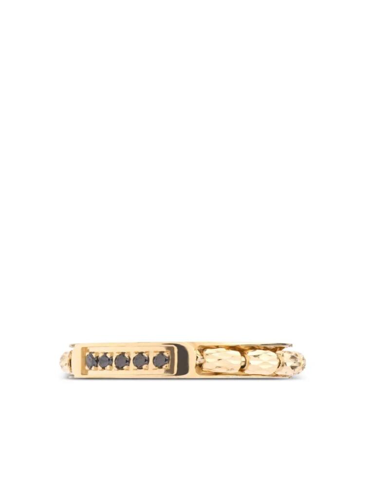 Officina Bernardi 18kt yellow gold Dea diamond ring Cover