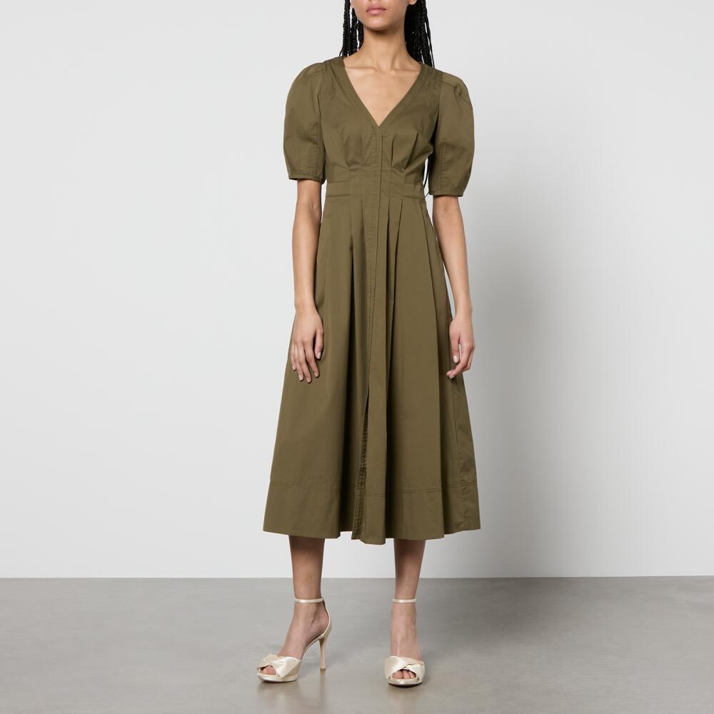 Ted Baker Ledra Cotton-Blend Midi Dress Cover