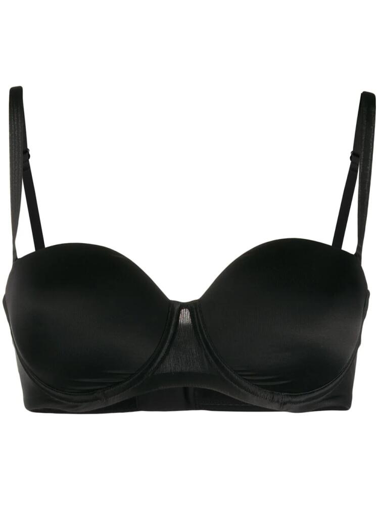 Wolford Sheer Touch bandeau bra - Black Cover