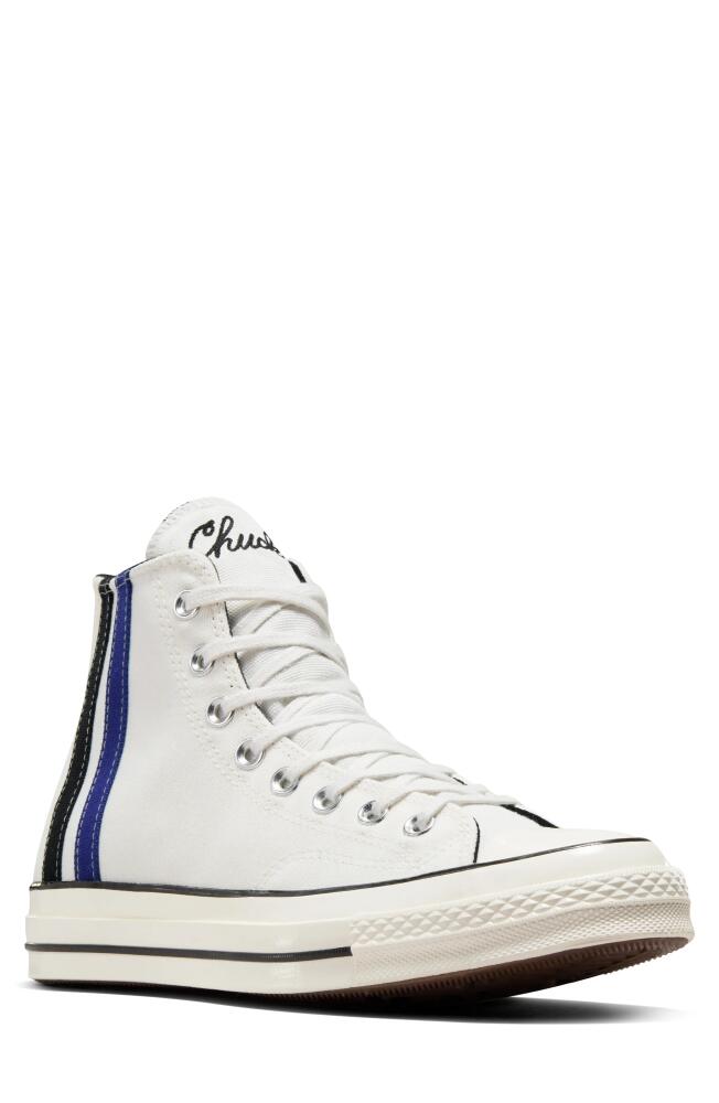 Converse Chuck Taylor All Star 70 High Top Sneaker in Vintage White/Blue/Black Cover