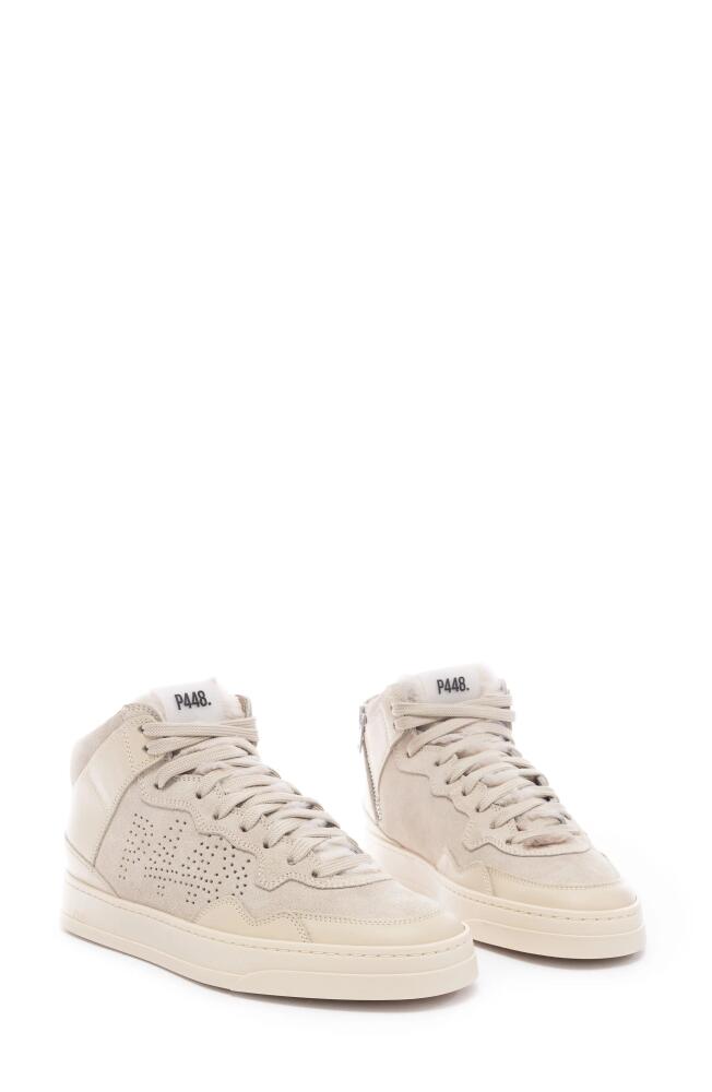 P448 Balihir Mid Top Sneaker in Sand Cover