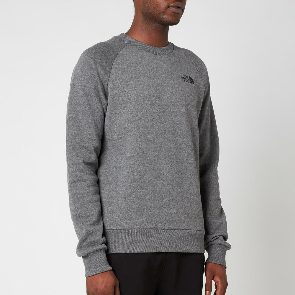 The North Face Men's Raglan Redbox Sweatshirt - TNF Medium Grey Heather Cover