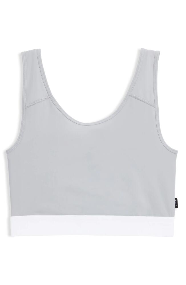 TomboyX Compression Top in Silver Cover