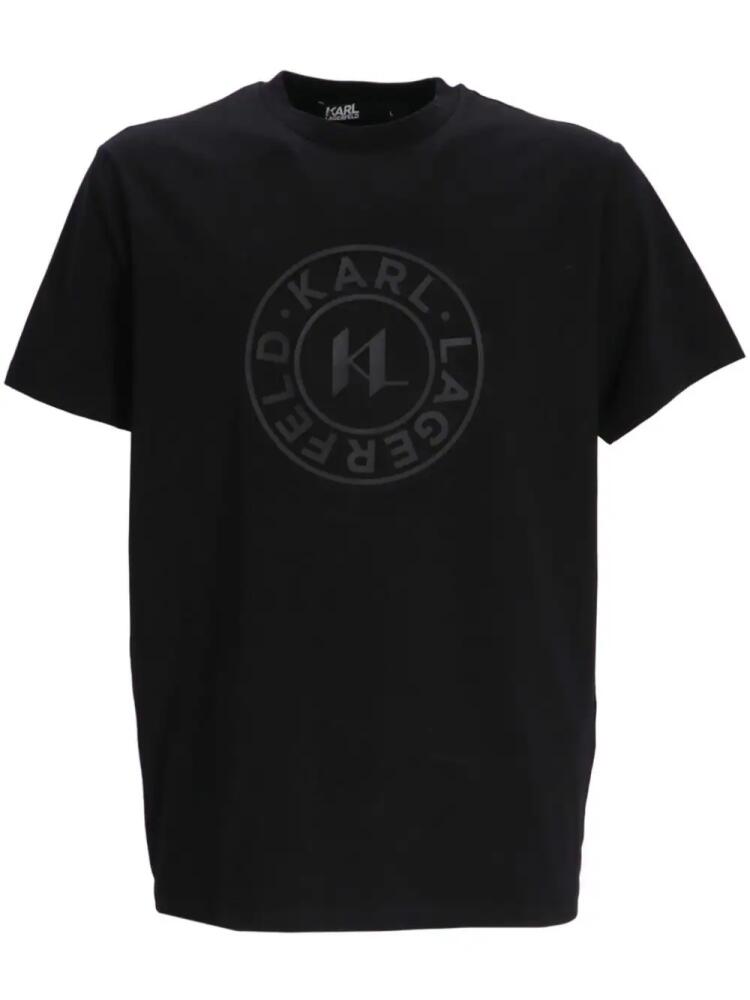 Karl Lagerfeld Circle Logo T-shirt - Black Cover