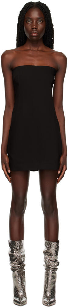 Paris Georgia SSENSE Exclusive Black Audrey Minidress Cover