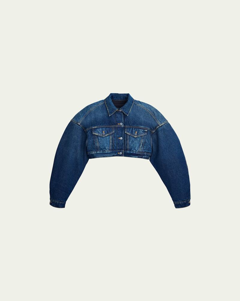 Marc Jacobs Cropped Denim Jacket Cover