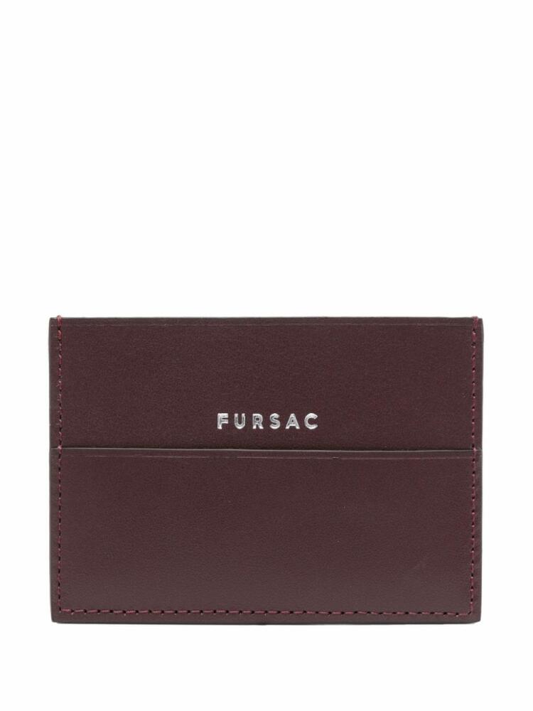 FURSAC leather card holder - Red Cover