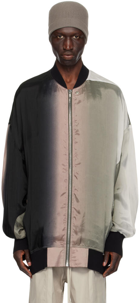 Rick Owens Multicolor Jumbo Peter Flight Bomber Jacket Cover