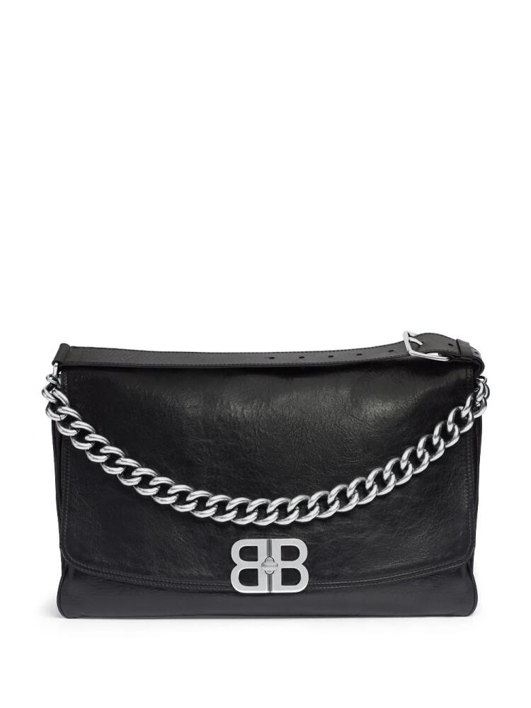 Balenciaga large BB Soft shoulder bag - Black Cover