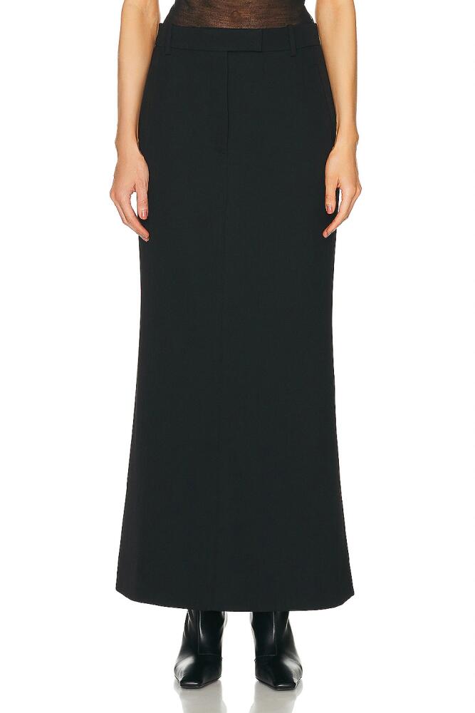 Acne Studios Maxi Skirt in Black Cover