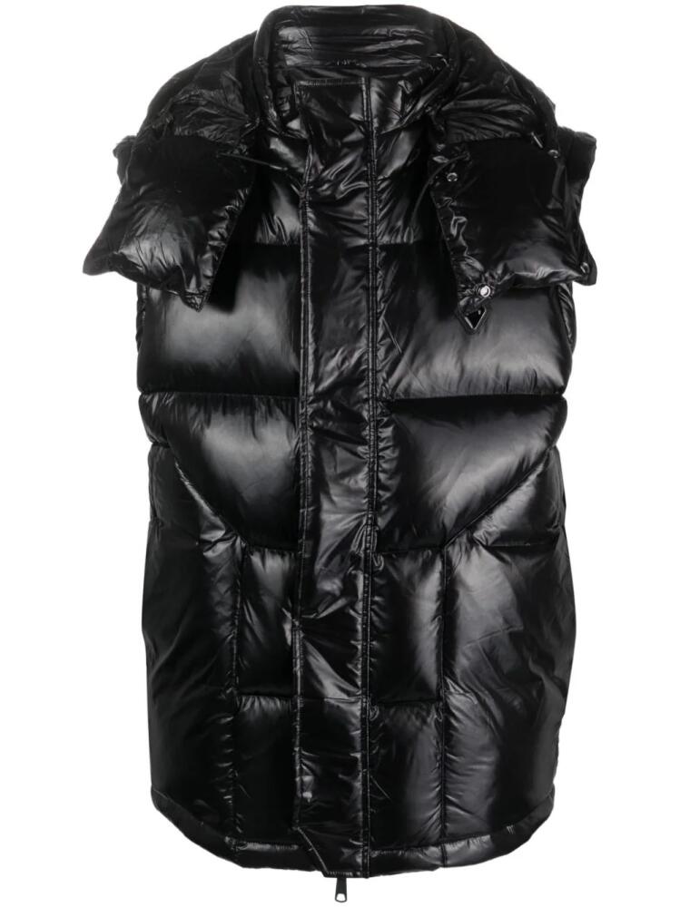 A-COLD-WALL* Alto puffer gilet - Black Cover