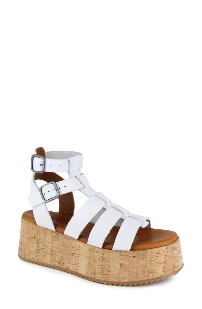 Candie's Moramy Ankle Strap Platform Sandal in White Cover