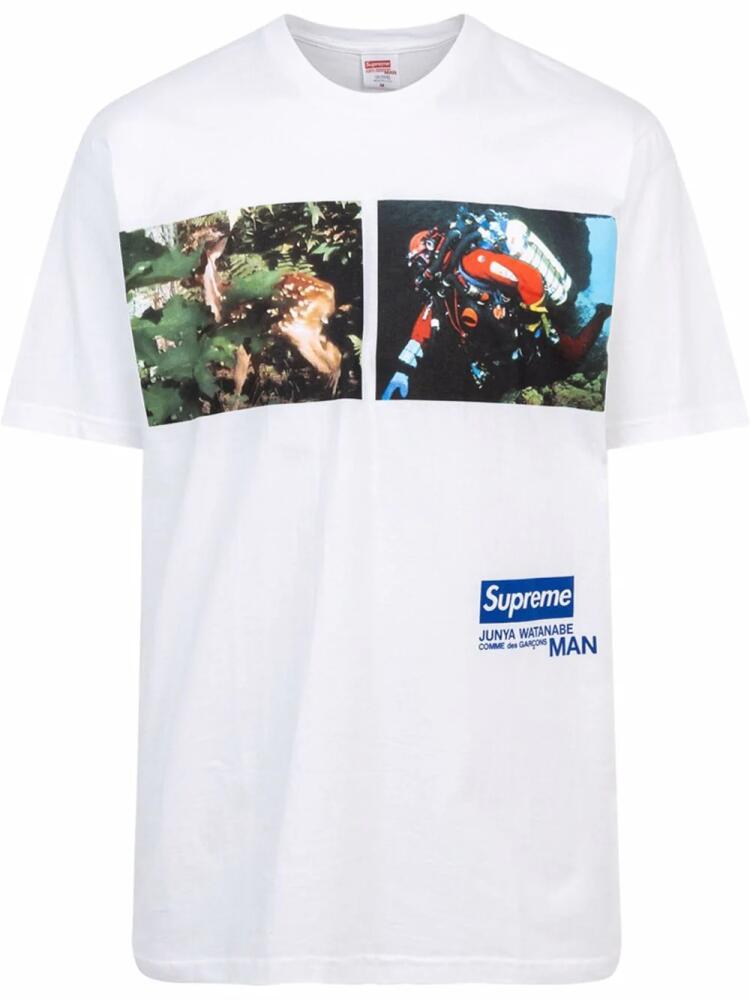 Supreme x Junya Watanabe Comme Des Garçons Nature T-shirt - White Cover