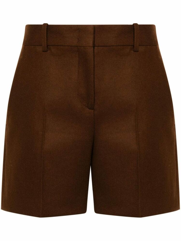 Ermanno Scervino virgin wool shorts - Brown Cover