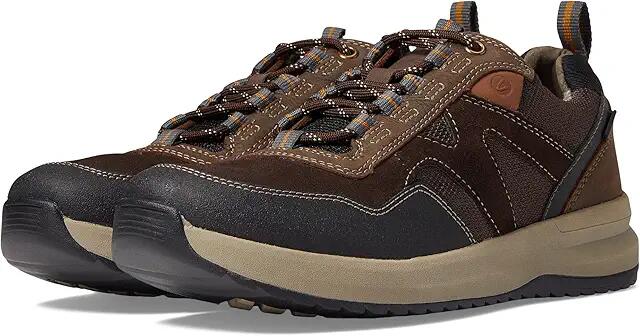 Clarks Wellman Trail AP Waterproof (Dark Brown Combi Waterproof) Men's Shoes Cover