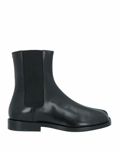 Maison Margiela Woman Ankle boots Black Soft Leather Cover