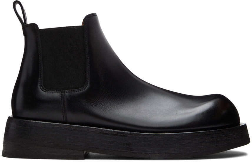 Marsèll Black Musona Chelsea Boots Cover