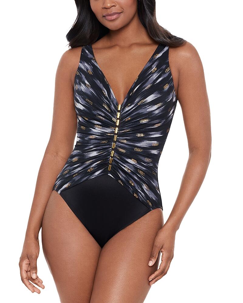 Miraclesuit Bronze Reign Charmer One Piece Swimsuit Cover