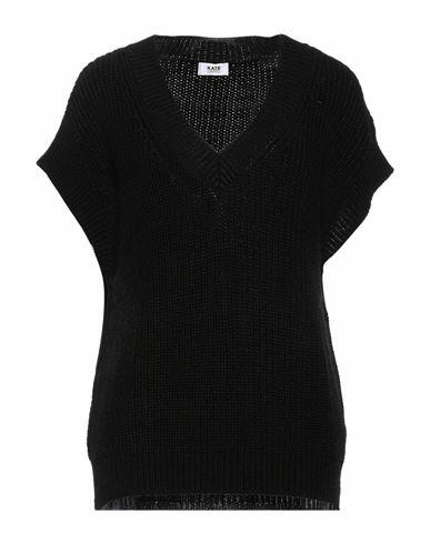 Kate By Laltramoda Woman Sweater Black Acrylic, Viscose, Wool, Alpaca wool Cover