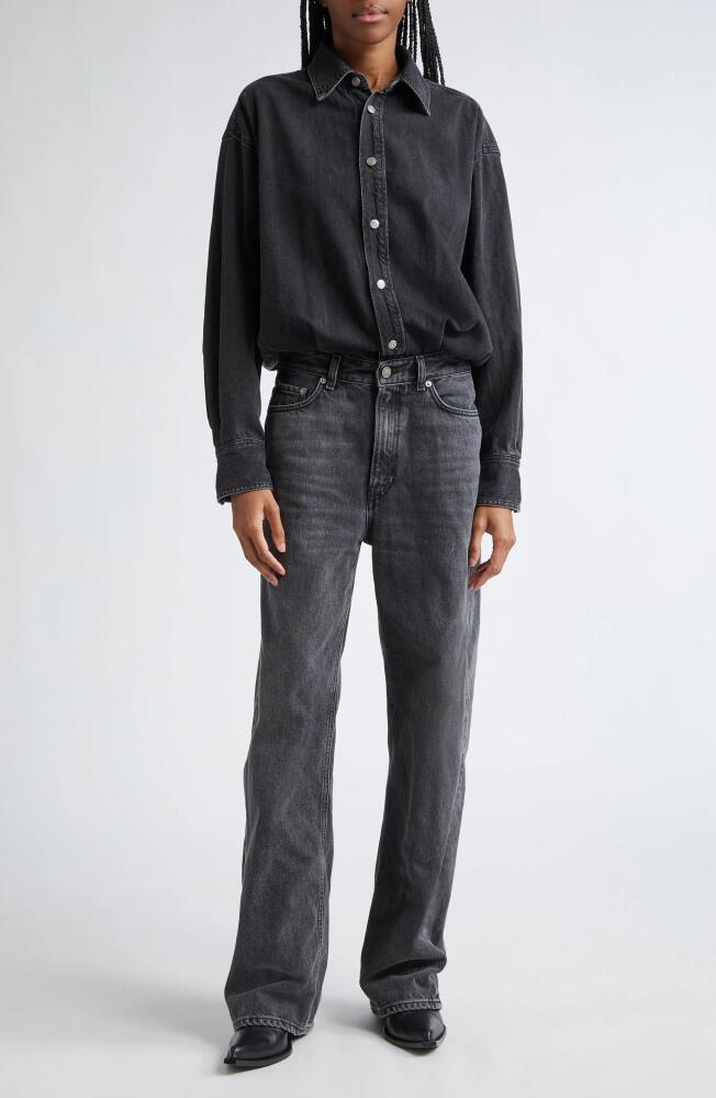 Haikure Tessie Denim Jumpsuit in Medium Black Cover