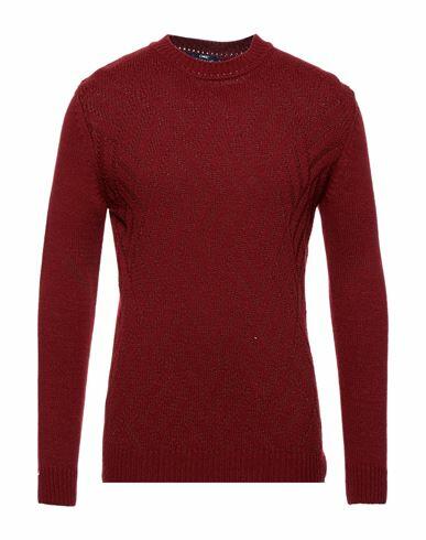 Giulio Corsari Man Sweater Burgundy Acrylic, Wool Cover