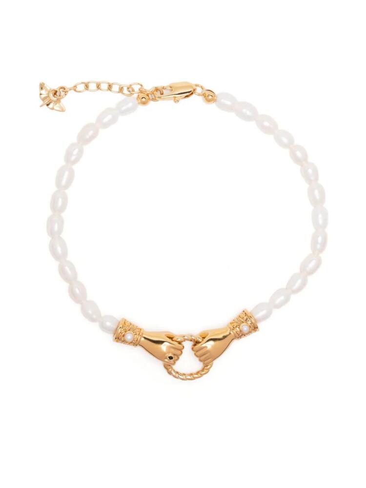 Missoma x Harris Reed In Good Hands bracelet - White Cover