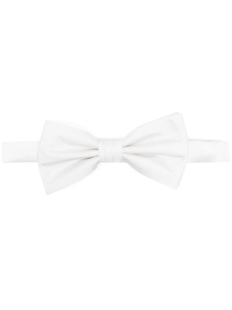 FURSAC adjustable silk bow tie - White Cover