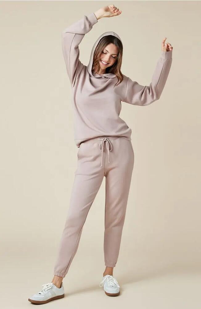 Softies Athleisure DreamTech Oversize Hoodie Lounge Set in Coco Cover