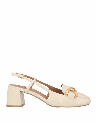 Bibi Lou Woman Pumps Off white Leather Cover