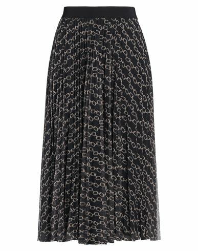 Max Mara Studio Woman Midi skirt Midnight blue Polyester, Elastane Cover