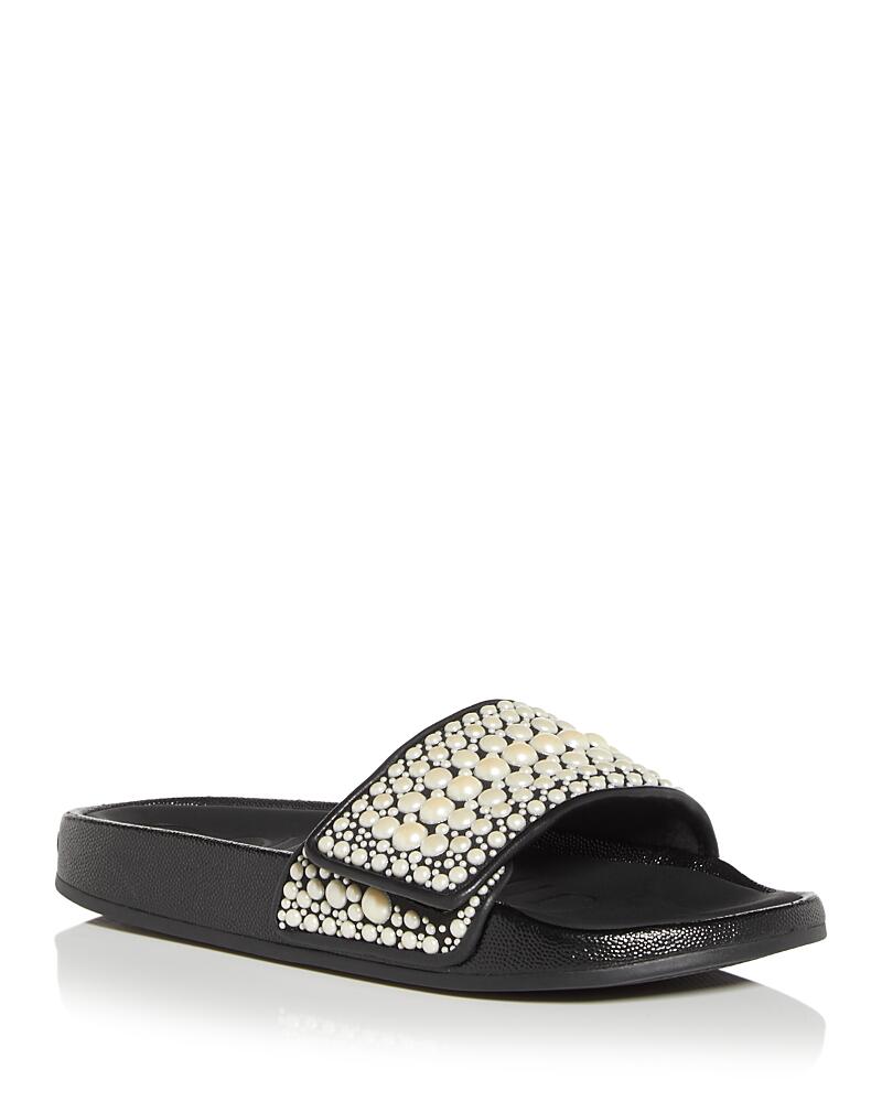 Jimmy Choo Women's Fitz Embellished Slide Sandals Cover