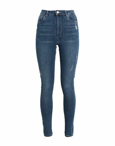 Vero Moda Woman Jeans Blue Cotton, Polyester, Viscose, Elastane Cover