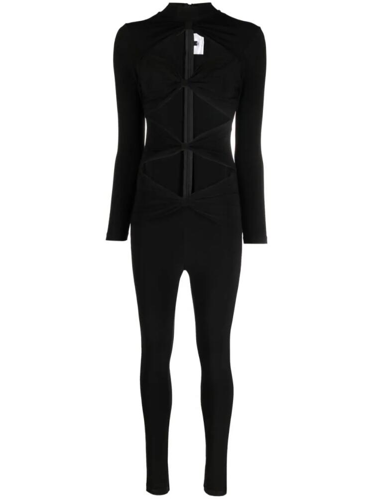 Alchemy x Lia Aram cut-out detail jumpsuit - Black Cover