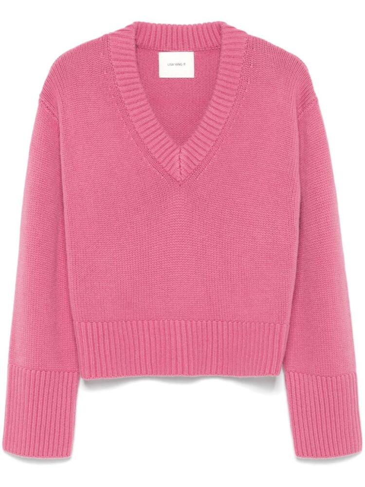 Lisa Yang Alettta sweater - Pink Cover